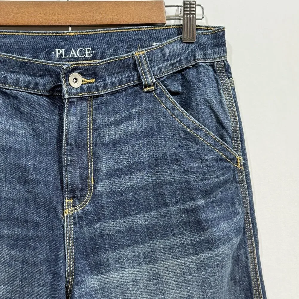 The Children's Place Blue 5 Pocket Denim Shorts Size 16
